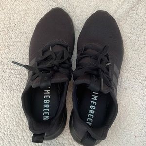 Womens size 8 Adidas Cloudfoam pure 2.0 tennis shoes. Black